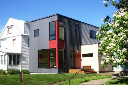 Hive Modular B-Line modern prefab home.