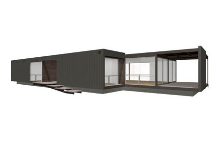 Marmol Radziner Model 5 prefab home.