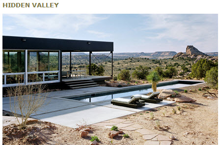 Marmol Radziner custom prefab homes - Hidden Valley.