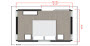 Modern Cabana UC 10 x 12 plan.